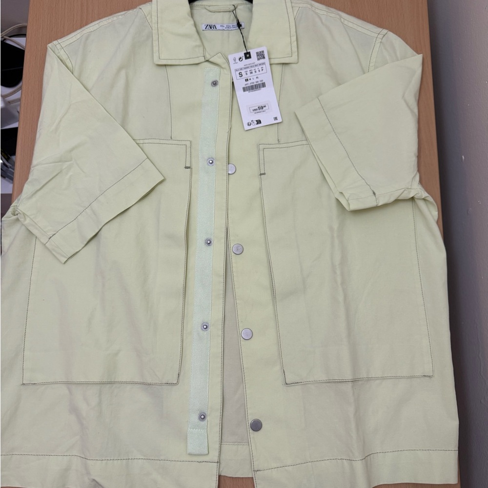 Men's Light Green Jacket